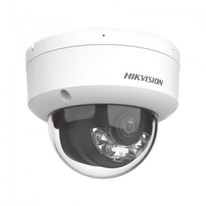 [dual light] domo ip 2 megapixel / lente 2.8 mm / 30 mts ir + 30 mts luz blanca / micrófono integrado / antivandálico ik08 / acusense lite / exterior ip67 / h.265 / poe / onvif / micro sd