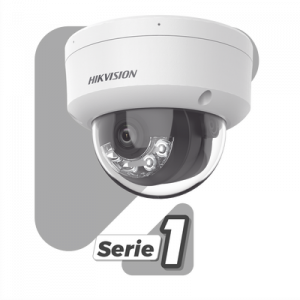 [dual light] domo ip 6 megapixel / lente 2.8 mm / 30 mts ir + 30 mts luz blanca / micrófono integrado / acusense lite / exterior ip67 / h.265 / poe / onvif