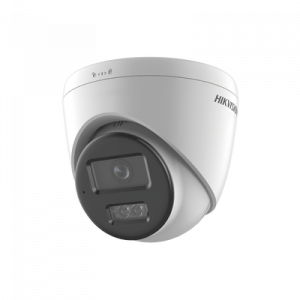 [Dual Light] Turret IP 8 Megapixel (4K) / Lente 2.8 mm / 30 mts IR + 30 mts Luz Blanca / Micrófono Integrado / ACUSENSE Lite / Exterior IP67 / H.265 / PoE / ONVIF / Micro SD