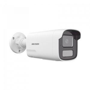 [protecciÓn activa] bala ip 4 megapíxel / motion detection 2.0 (detección de humanos y vehiculos) / lente 4 mm / audio de dos vías / luz intermitente y alerta de audio / 50 mts ir exir 2.0 / exterior ip67 / wdr 120 db / poe