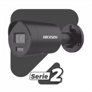 [dual light + 2 micrófonos integrados] bala ip 4 megapixel / color negro / lente 2.8 mm / 40 mts luz blanca + 40 mts ir / acusense / exterior ip67 / wdr 120 db / poe / onvif / micro sd / metal / acuseek