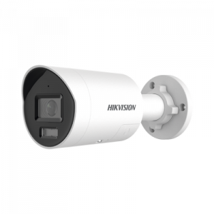 [Dual Light + ColorVu 3.0 + HikAI] Bala IP 8 Megapixel / Lente 2.8 mm / 40 mts IR + Luz Blanca / 2 Microfonos Integrados / Exterior IP67 / Estrobo Azul y Rojo / WDR 130 dB / ACUSENSE 3.0 / Metal / NEMA 4X / ACUSEEK