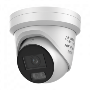 [Dual Light + ColorVu 3.0 + HikAI] Turret IP 8 Megapixel / Lente 2.8 mm / 30 mts IR + Luz Blanca / 2 Microfonos Integrados / Exterior IP67 / Estrobo Azul y Rojo / WDR 130 dB / ACUSENSE 3.0 / Metal / NEMA 4X / ACUSEEK