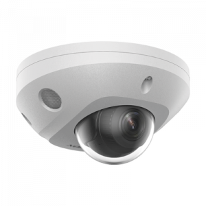 [Dual Light + 2 Micrófonos Integrados] Mini Domo IP 6 Megapixel / Lente 2.8 mm / 30 mts Luz Blanca + 30 mts IR / ACUSENSE / Exterior IP67 / IK8 / WDR 120 dB / PoE / ONVIF / Micro SD / ACUSEEK