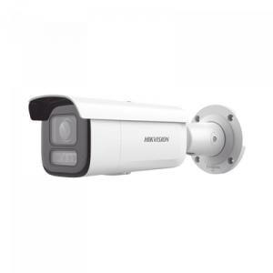 [Dual Light + 2 Micrófonos Integrados] Bala IP 4 Megapixel / Lente Mot. 2.8 a 12 mm / 60 mts Luz Blanca + 60 mts IR / ACUSENSE / Exterior IP67 / IK10 / WDR 120 dB / PoE+ / ONVIF / Alarmas I/O / Micro SD / Metal / ACUSEEK