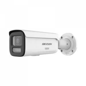 [Dual Light + ColorVu 3.0 + HikAI] Bala IP 6 Megapixel / Lente Mot. 2.8 a 12 mm / 60 mts IR + Luz Blanca / Exterior IP67 / WDR 130 dB / ACUSENSE 3.0 / Metal / NEMA 4X / ACUSEEK