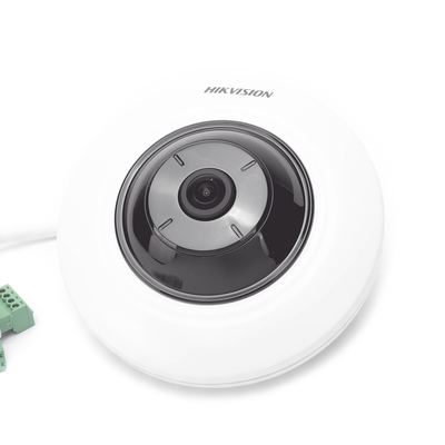 mini fisheye ip 5 megapixel / panorámica 180° 360° / microfono integrado / 8 mts ir / uso en interior / poe / múltiples vistas por ivms 4200 / alarmas i/o / micro sd mini fisheye ip 5 megapixel / panorámica 180° 360° / microfono integrado / 8 mts ir / uso en interior / poe / múltiples vistas por ivms 4200 / alarmas i/o / micro sd