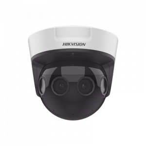 PanoVu Series / Vista Panorámica 180° / 8 Megapixel en Total / 4 Lentes 2.8 mm (2 Megapixel) / 20 mts IR EXIR / Exterior IP67 / IK10 / 12 Vcc / PoE+ / MicroSD