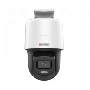 Domo PT IP 4 Megapixel / Lente 4 mm / Luz Blanca 30 mts / dWDR / PoE / IP66 / Micrófono y Bocina Interconstruido / Micro SD / Incluye Montaje de Pared y Techo