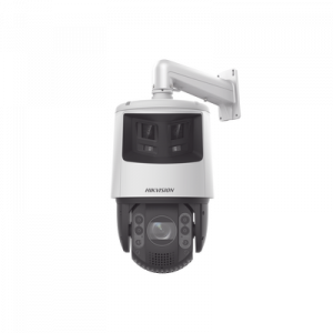 [TandemVu] PTZ IP 4 Megapíxel con Cámara Panorámica 6 Megapíxel / 32X Zoom / 200 mts IR / 30 mts Luz Blanca / ACUSENSE / IP66 / Alerta Audible y Luz Estroboscópica / Autoseguimiento / Hi-PoE / Alarmas I/O / Ultra Baja Il