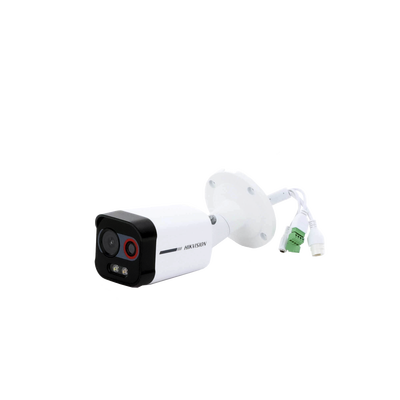 cámara bala ip térmica y Óptica biespectral / análisis de video (vca) para protección perimetral / clasifica vehículo y humano / térmica 96 x 72 / Óptica 4 mp colorvu / ip67 / micro sd de 256 gb/ poe cámara bala ip térmica y Óptica biespectral / análisis de video (vca) para protección perimetral / clasifica vehículo y humano / térmica 96 x 72 / Óptica 4 mp colorvu / ip67 / micro sd de 256 gb/ poe