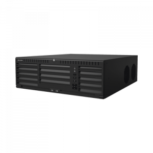 [Doble Poder de Decodificación] NVR 32 Megapixel (8K) / 128 Canales IP / AcuSense / ANPR / Conteo de Personas / 16 Bahías de Disco Duro / 2 Tarjetas de Red / Soporta RAID con Hot Swap / 2 HDMI en 8K / POS / Alarmas I/O / Smart Search