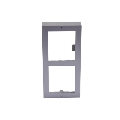 base de 2 espacios para videoportero ip hikvision / instalación en superficie base de 2 espacios para videoportero ip hikvision / instalación en superficie