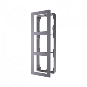 Base de 3 Espacios para Videoportero IP Hikvision / Instalación en SUPERFICIE