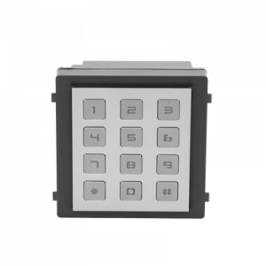 módulo de teclado para frente de calle modular / desbloqueo de puerta mediante código / llamada a monitor.