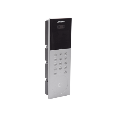 videoportero ip multiapartamento con reconocimiento facial / llamada a app hikconnect (requiere monitor) / protección ip65 / apertura por rostro, tarjeta o app videoportero ip multiapartamento con reconocimiento facial / llamada a app hikconnect (requiere monitor) / protección ip65 / apertura por rostro, tarjeta o app