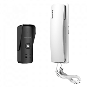 Kit de Audioportero Analógico a 2 Hilos / Apertura de 2 Puertas / Diferentes Tonos y Volúmenes de Timbre / Protección IP55 Kit de Audioportero Analógico a 2 Hilos / Apertura de 2 Puertas / Diferentes Tonos y Volúmenes de Timbre / Protección IP55