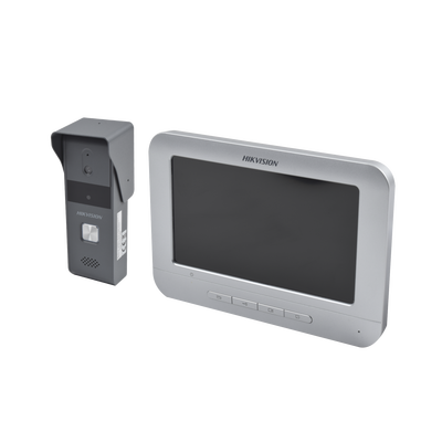 kit de videoportero analógico con pantalla lcd a color de 7" / frente de calle para exterior ip65 / salida de relevador kit de videoportero analógico con pantalla lcd a color de 7" / frente de calle para exterior ip65 / salida de relevador