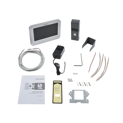 kit de videoportero analógico con pantalla lcd a color de 7" / frente de calle para exterior ip65 / salida de relevador kit de videoportero analógico con pantalla lcd a color de 7" / frente de calle para exterior ip65 / salida de relevador