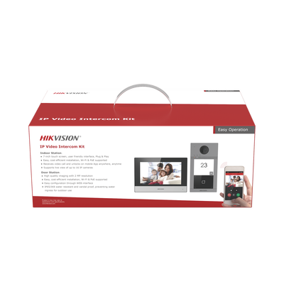 kit de videoportero ip poe estandar con llamada a app de smartphone (hik connect) / apertura con tarjeta mifare / frente de calle ik08 & ip65 / soporta 2 puertas Kit de Videoportero IP PoE Estandar con llamada a App de Smartphone (Hik-Connect) / Apertura con Tarjeta MIFARE / Frente de calle IK08 & IP65 / Soporta 2 puertas — Videoporteros e Interfonos en Morelia | SolutionSiteMX