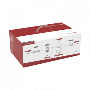 kit de videoportero ip poe estandar con llamada a app de smartphone (hik connect) / apertura con tarjeta mifare / frente de calle ik08 & ip65 / soporta 2 puertas