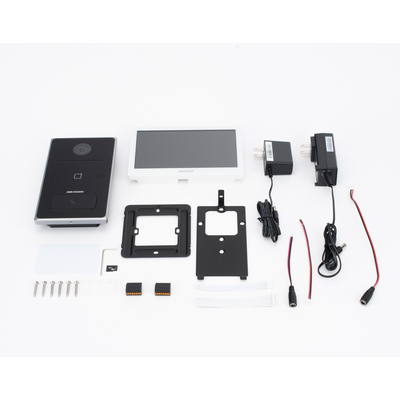 kit de videoportero ip / frente de calle para exterior / 2mp / lector de tarjeta mifare / monitor interior / wifi / pantalla de 7" touch kit de videoportero ip / frente de calle para exterior / 2mp / lector de tarjeta mifare / monitor interior / wifi / pantalla de 7" touch