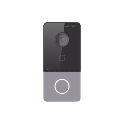 videoportero ip 2 megapixel / poe estandar / ip65 / apertura desde hik connect / soporta 1 departamento y hasta 6 monitores / soporta tarjetas mifare / 1 salida relay videoportero ip 2 megapixel / poe estandar / ip65 / apertura desde hik connect / soporta 1 departamento y hasta 6 monitores / soporta tarjetas mifare / 1 salida relay
