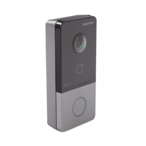 Videoportero IP 2 Megapixel / PoE Estandar / IP65 / Apertura desde Hik-connect / Soporta 1 Departamento y Hasta 6 Monitores / Soporta Tarjetas Mifare / 1 Salida Relay Videoportero IP 2 Megapixel / PoE Estandar / IP65 / Apertura desde Hik-connect / Soporta 1 Departamento y Hasta 6 Monitores / Soporta Tarjetas Mifare / 1 Salida Relay