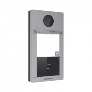 Videoportero IP 2 Megapixel / Llamada y Apertura Remota desde App Hik-Connect / PoE / Exterior IP65 + Antivandalico IK08 / 1 Departamento / Apertura con Tarjeta / Soporta 2 Puertas y hasta 6 Monitores Videoportero IP 2 Megapixel / Llamada y Apertura Remota desde App Hik-Connect / PoE / Exterior IP65 + Antivandalico IK08 / 1 Departamento / Apertura con Tarjeta / Soporta 2 Puertas y hasta 6 Monitores