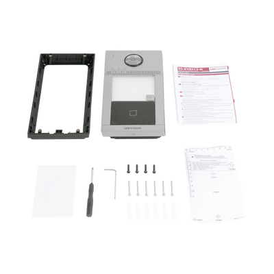 videoportero ip 2 megapixel / llamada y apertura remota desde app hik connect / poe / exterior ip65 + antivandalico ik08 / 1 departamento / apertura con tarjeta / soporta 2 puertas y hasta 6 monitores videoportero ip 2 megapixel / llamada y apertura remota desde app hik connect / poe / exterior ip65 + antivandalico ik08 / 1 departamento / apertura con tarjeta / soporta 2 puertas y hasta 6 monitores