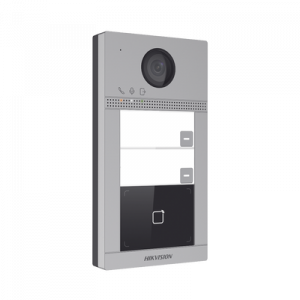 Videoportero IP 2 Megapixel / Llamada y Apertura Remota desde App Hik-Connect (requiere monitor) / PoE / Exterior IP65 + Antivandalico IK08 / 2 Departamentos / Apertura con Tarjeta / Soporta 2 Puertas y hasta 6 Monitores Videoportero IP 2 Megapixel / Llamada y Apertura Remota desde App Hik-Connect (requiere monitor) / PoE / Exterior IP65 + Antivandalico IK08 / 2 Departamentos / Apertura con Tarjeta / Soporta 2 Puertas y hasta 6 Monitores