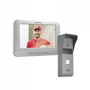Kit de Videoportero Analógico con Pantalla LCD a Color de 7″ / Frente de Calle para Exterior IP65 / Salida de Relevador