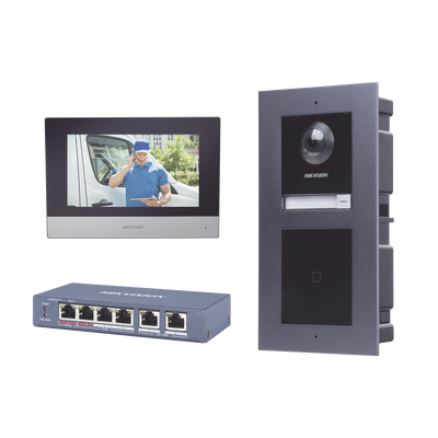 kit de videoportero ip con llamada a app de smartphone y lector de tarjetas em / 2da generación (modular) / montaje para empotrar incluido KIT de Videoportero IP con llamada a App de Smartphone y Lector de Tarjetas EM / 2da Generación (Modular) / Montaje para EMPOTRAR incluido — Videoporteros e Interfonos en Morelia | SolutionSiteMX