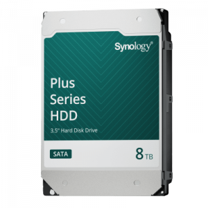 disco duro sata de 3.5" serie plus | capacidad 8tb | tecnología cmr | mtbf de 1.2 millón de horas | carga de trabajo de 180 tb/año | compatible con synology dsm.