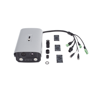(hikfire) cámara ip de detección térmica de incendios / detección de llamas y temperaturas anormales / 4 megapíxel (lente Óptico) + 1 megapíxel (lente térmico) / compatible con hik connect (hikfire) cámara ip de detección térmica de incendios / detección de llamas y temperaturas anormales / 4 megapíxel (lente Óptico) + 1 megapíxel (lente térmico) / compatible con hik connect