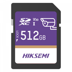 Memoria SD Clase 10 de 512GB / Especializada Para Videovigilancia