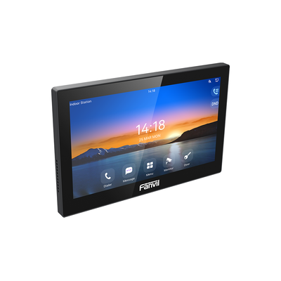 monitor audio/video ip/sip para interior, wi fi, pantalla táctil de 7", apertura remota monitor audio/video ip/sip para interior, wi fi, pantalla táctil de 7", apertura remota
