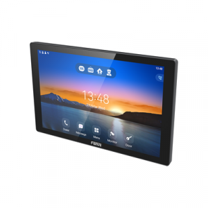 monitor audio/video ip/sip para interior, wi fi, pantalla táctil de 10.1", apertura remota