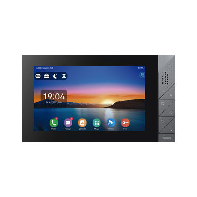 monitor ip/sip para interior con android, wi fi, bluetooth, pantalla táctil de 7", audio de 2 vías, poe, 8 interfaces de entrada de alarma. Monitor IP/SIP para interior con Android, Wi-Fi, Bluetooth, pantalla táctil de 7", audio de 2 vías, PoE, 8 interfaces de entrada de alarma. — Videoporteros e Interfonos en Morelia | SolutionSiteMX