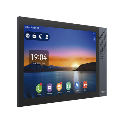 monitor ip/sip para interior con android, wi fi, bluetooth, pantalla táctil de 10.1", audio de 2 vías, poe, 8 interfaces de entrada de alarma. monitor ip/sip para interior con android, wi fi, bluetooth, pantalla táctil de 10.1", audio de 2 vías, poe, 8 interfaces de entrada de alarma.