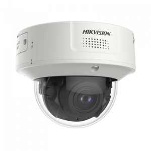 domo ip 4 megapixel / lente mot. 2.8 a 12 mm / 40 mts ir exir / ik10 / ip67 / h.265+ / wdr 140 db / captura facial / deepinview / búsqueda por atributos / 2 micrófonos integrados / micro sd