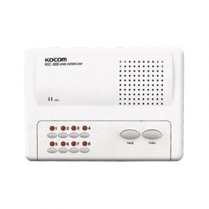 Sistema de intercomunicador manos libres para 8 extensiónes Sistema de intercomunicador manos libres para 8 extensiónes