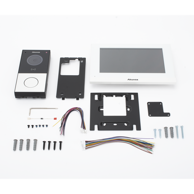 kit de videoportero akuvox wifi/ monitor linux de 7 pulgadas/ 100% en la nube / poe / bluetooth / nfc / lector de tarjetas mifare / onvif / ip65 / cámara 2 mp / botón con iluminación / control de 1 puerta / entradas de alarma kit de videoportero akuvox wifi/ monitor linux de 7 pulgadas/ 100% en la nube / poe / bluetooth / nfc / lector de tarjetas mifare / onvif / ip65 / cámara 2 mp / botón con iluminación / control de 1 puerta / entradas de alarma