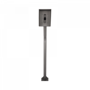 Poste y Cubierta industrial para montaje de Porteros IP Fanvil y Grandstream, altura de 1.2 metros, pintura electrostática color gris. Poste y Cubierta industrial para montaje de Porteros IP Fanvil y Grandstream, altura de 1.2 metros, pintura electrostática color gris.