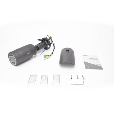cámara ip tipo bala antivandálica 5 megapíxel / lente varifocal 3.2 10mm / ir 30m / wdr 120db / ip66 / h.265 & wisestream cámara ip tipo bala antivandálica 5 megapíxel / lente varifocal 3.2 10mm / ir 30m / wdr 120db / ip66 / h.265 & wisestream