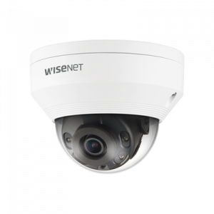 cámara ip tipo domo antivandálica 5 megapíxel / lente 2.8 mm / ir 20m / wdr 120db / exterior ip66 / h.265 & wisestream