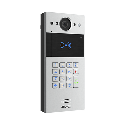 videoportero sip / teclado y lector de tarjeta / notificación app / notificación llamada telefónica / configuración en la nube / poe / ip65 / cámara de 2 mp / nfc / pin temporal para visitas / control de 2 puertas videoportero sip / teclado y lector de tarjeta / notificación app / notificación llamada telefónica / configuración en la nube / poe / ip65 / cámara de 2 mp / nfc / pin temporal para visitas / control de 2 puertas