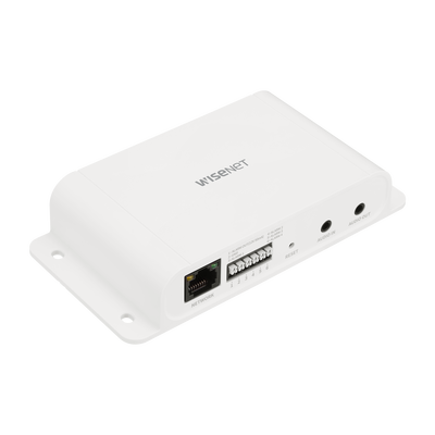 modulo de e/s de alarma y audio por red para camaras ptz plus wisenet Modulo de E/S de Alarma y Audio por red para camaras PTZ Plus Wisenet — Cámaras IP y NVRs en Morelia | SolutionSiteMX