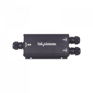 extensor poe/ 100 metros / intemperie (ip66) / 60 watts / 1 puerto @ 2 salidas a 30 w / no requiere fuente de alimentación adicional