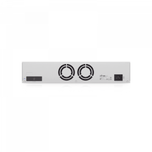 nvr pro unifi protect, con bahía para 7 discos duros, almacena hasta 20 cámaras 4k o 60 cámaras 1080p, pantalla táctil